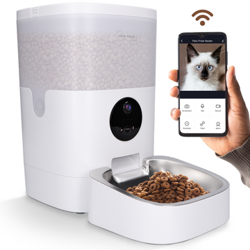 Automatic feeder with full HD camera – single bowl